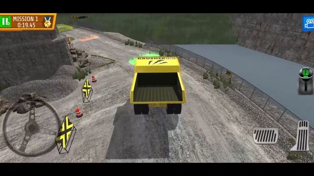 Quarry Driver 3 Gaint Truck - Construction Site Truck Driving #1 - Android Gameplay смотреть онлайн