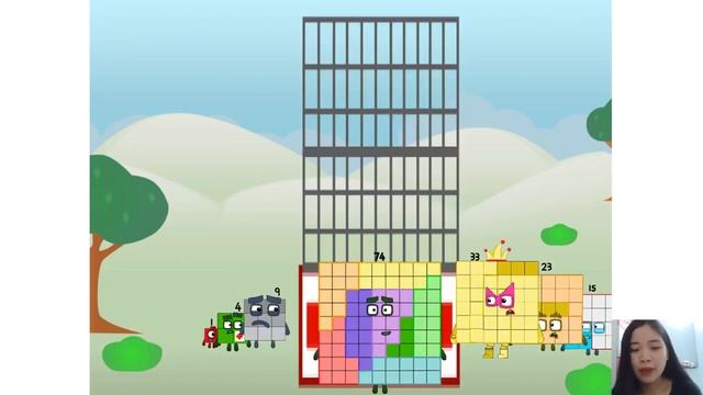 Numberblocks Band - Numberblocks - The Team Factor!Square on the Moon Part 01 смотреть онлайн