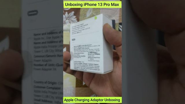 Apple iPhone 13 Pro Max Unboxing Retail Indian Unit 128GB With Unboxing Of Apple Charging Adaptor🔥 смотреть онлайн