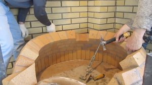 Кладка помпейской печи