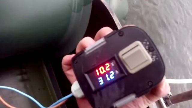 Ходовые испытания электромотора для лодочки. смотреть онлайн