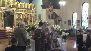 Вынос Плащаницы.