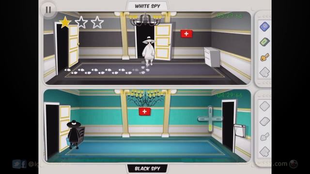 Spy vs Spy - iPhone & iPad Gameplay Video смотреть онлайн