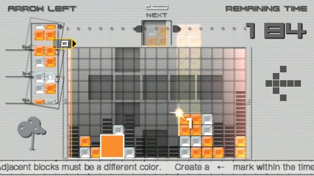 Lumines Puzzle Fusion: Episode 53: Arrow Left X2 смотреть онлайн