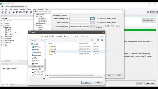 database export / Backup issue in mysql work bench | Techno JP смотреть онлайн