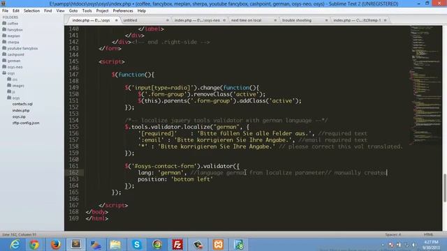 jQuery Tools Validator Localization german language 720p смотреть онлайн