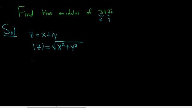 How to find the Modulos(Magnitude) of a Complex Number смотреть онлайн