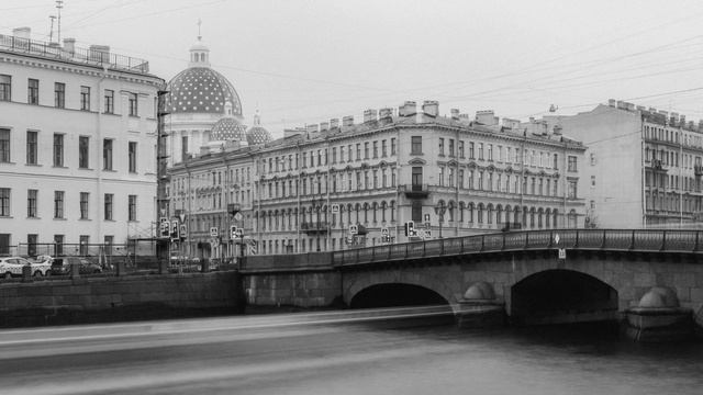 10 секунд на набережной реки Фонтанки, фотопроект о Петербурге смотреть онлайн
