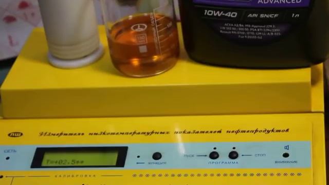 Масло Lukoil Genesis Advanced 10W-40 проверка CCS при.. -25гр. смотреть онлайн