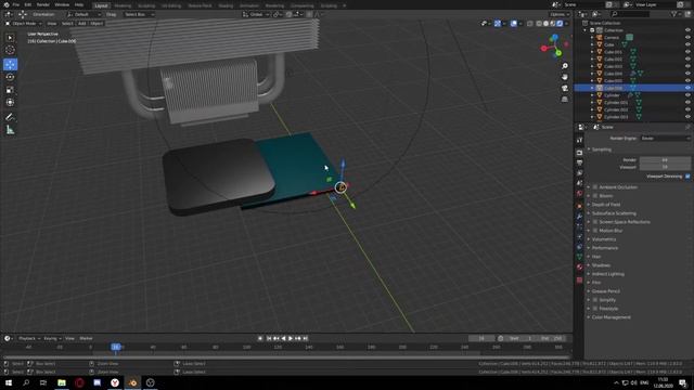 АНОНС 3Д Анимация в BLENDER Ryzen + CPU Cooler смотреть онлайн