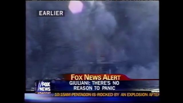 3:15 pm EST September 11, 2001 Fox News broadcast смотреть онлайн
