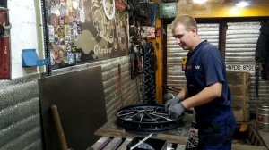 Сборка Спицовка колёс мотоцикла Урал Днепр к750