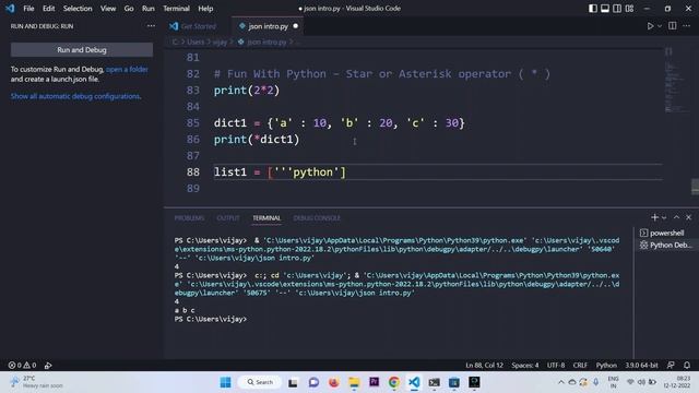 Fun With Python – Star or Asterisk operator ( * ) смотреть онлайн