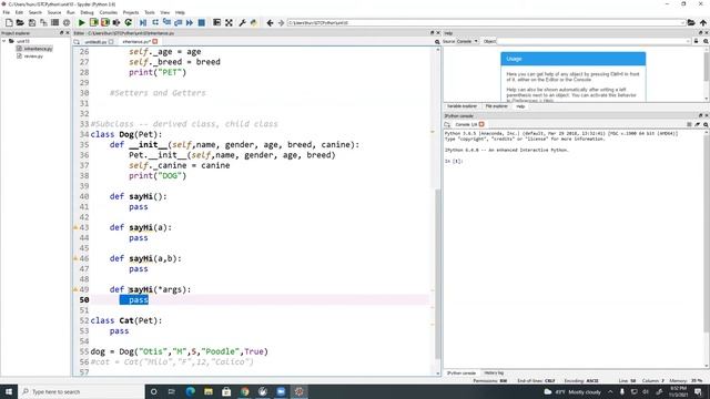Method Overriding (Dynamic Polypmorphism) in Object-Oriented Python смотреть онлайн