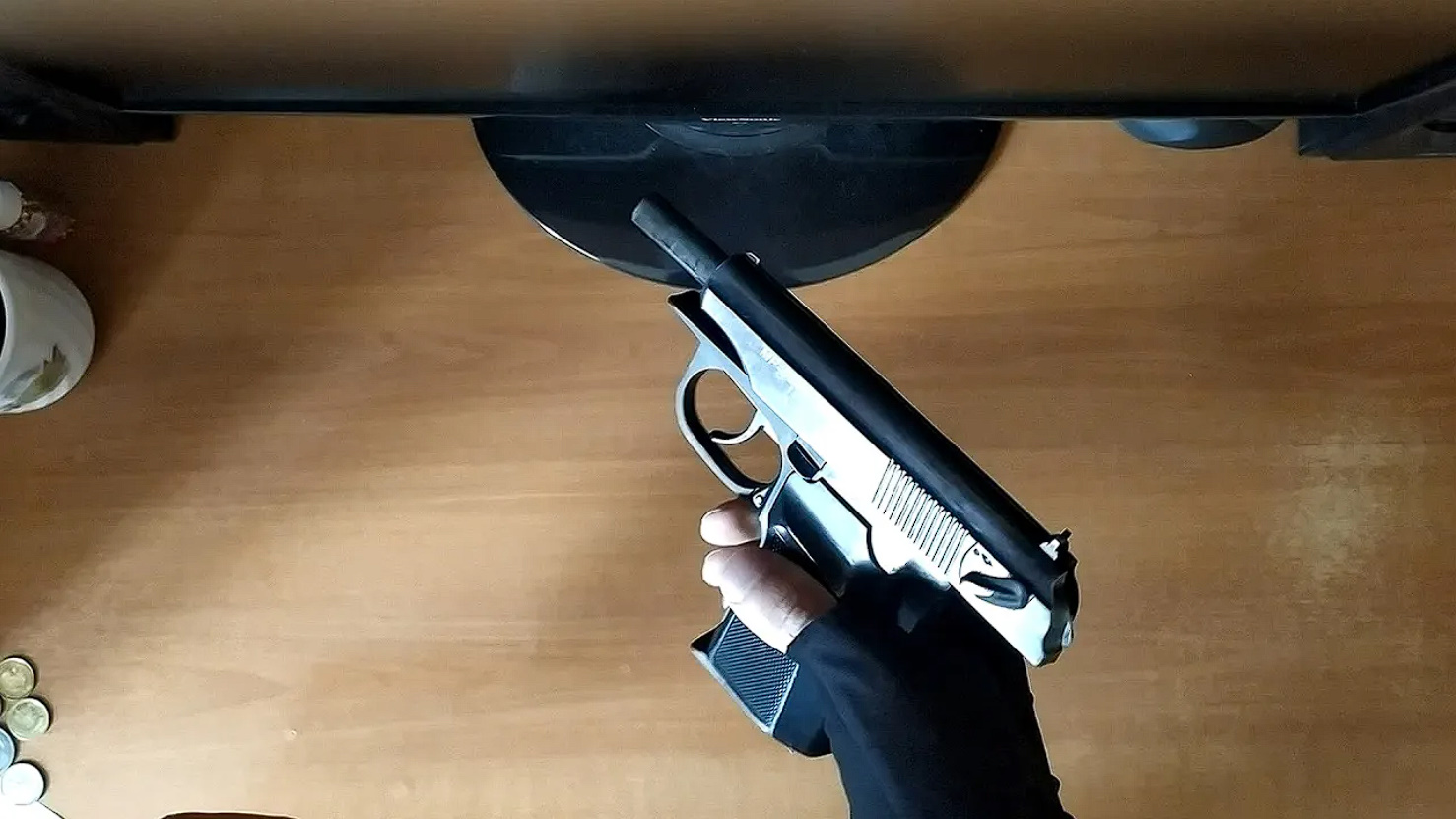 Если заклинил затвор на МР 654к - исправляется за секунду