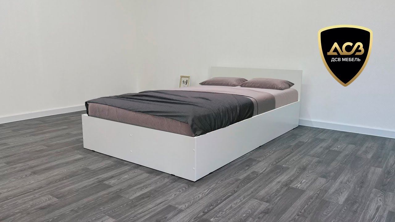 Обзор кровати «Мори» КРМ 1200.1 - «ДСВ Мебель» смотреть онлайн