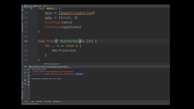 Дженерики в Golang 1.18 смотреть онлайн