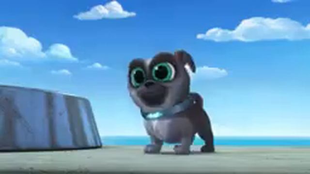 Puppy Dog Pals - first favourite music "Clean up time" смотреть онлайн