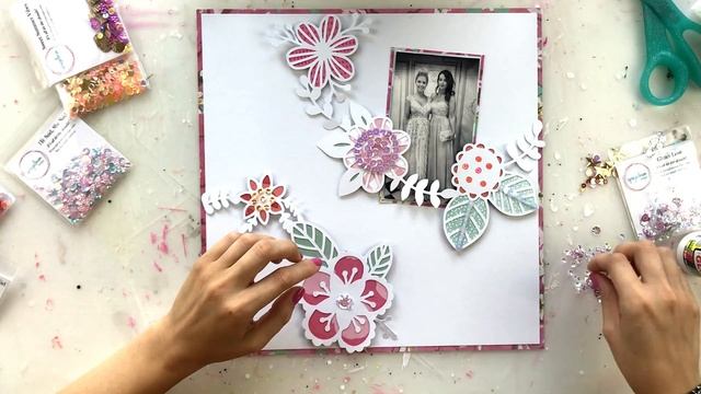 SPIEGELMOM SCRAPS Design Team - Scrapbooking process 132 - Dressed like a princess смотреть онлайн