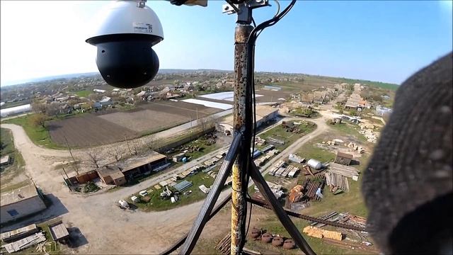 Установка скоростной роботизированной камеры DH SD49225I HC S3 смотреть онлайн