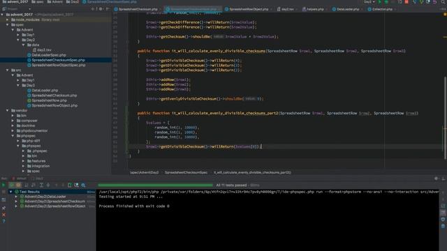 Advent of Code 2017 - PHP TDD with PHPSpec - Day 2 - Part 2 - Corruption Checksum смотреть онлайн