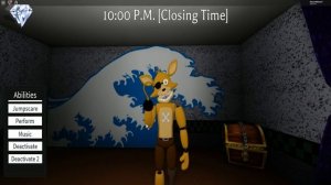 Fredbear and Friends Family Restaurant АНИМАТРОНИК ЗОЛОТОЙ ФОКСИ Fredbear's Mega Roleplay