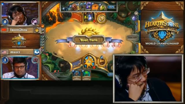 JasonZhou vs Muzzy, Hearthstone World Championship 2017 смотреть онлайн