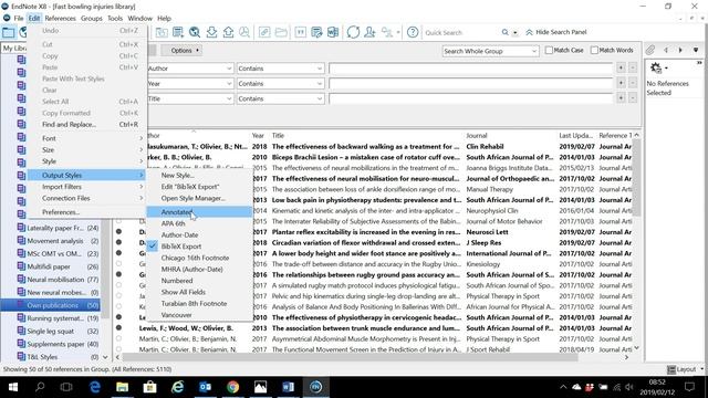 Endnote: how to export references into a BibTex file смотреть онлайн