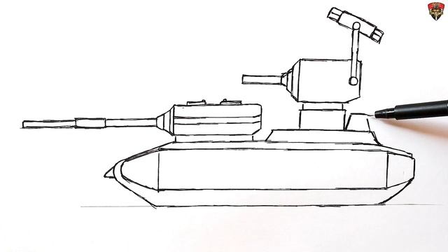How to draw a Mega Tank смотреть онлайн