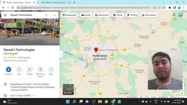 Naresh IT Best Software Coaching Institute in hyderabad? | In Telugu смотреть онлайн