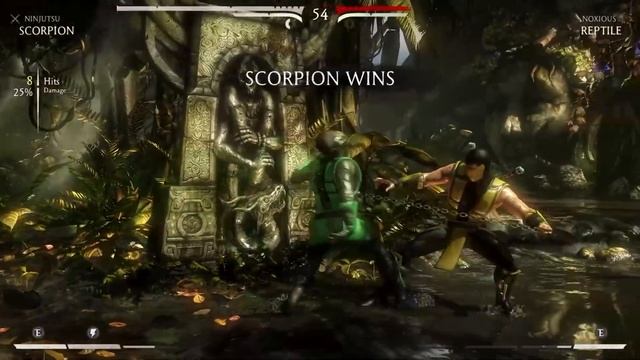 Mortal Kombat X - Scorpion Vs Reptile (Very Hard) смотреть онлайн