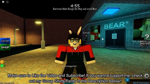 How to get the ALPHA SKIN in BEAR* (BEAR 2) [ROBLOX] смотреть онлайн