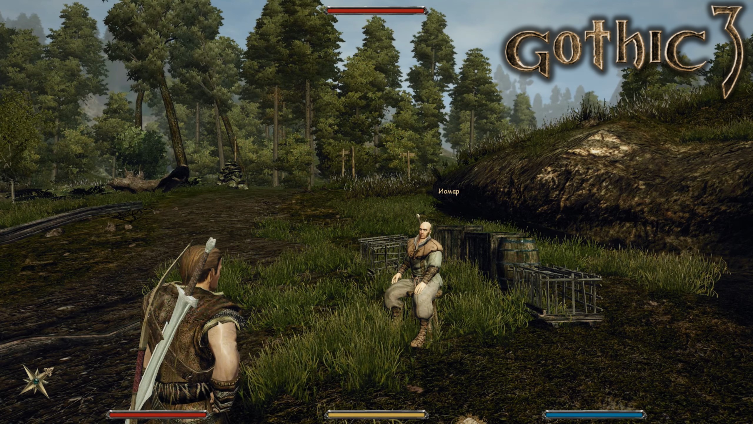 Безымянный помогает народу ► Gothic 3 #3