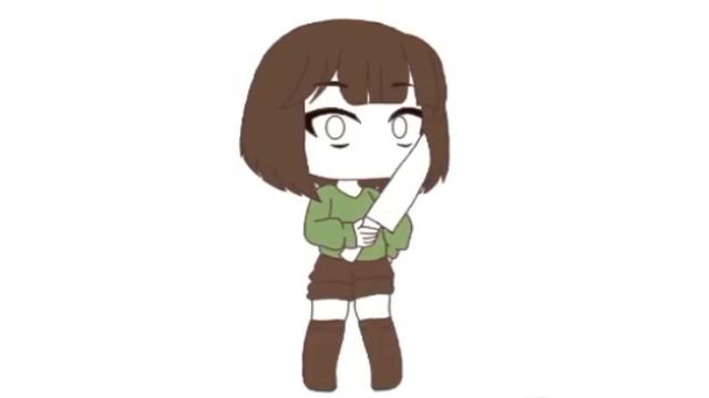 Chara speedpaint || Undertale || Gacha Life смотреть онлайн