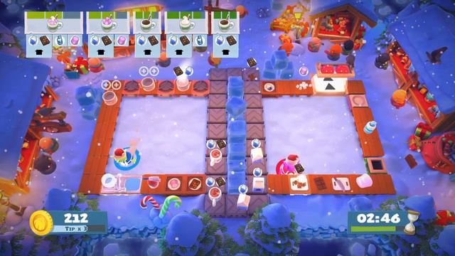 Overcooked 2 - KCC DLC - 1-1 - 4 Stars - Cookin' with Pops смотреть онлайн