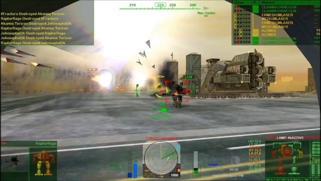 MechWarrior 4: Mercenaries - Akamia's Mad Cat gameplay смотреть онлайн