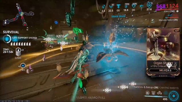 Warframe - Xaku (Round 1 changes) Steel path lv5000 enemies смотреть онлайн