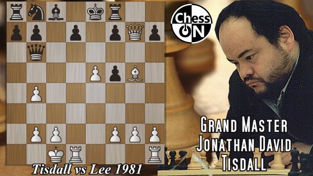Best Chess Moves Ever - 15)e6!! Tisdall vs Lee 1981 смотреть онлайн