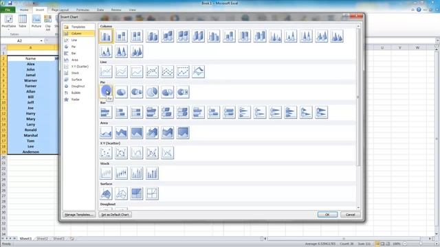 5.3 Right Type of Chart - MS Excel (Urdu) - MS Office 2010 Tutorials смотреть онлайн