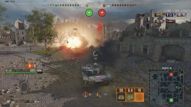World of Tanks_PS5 обьект 292 мастер 8фрагов 9К урона смотреть онлайн