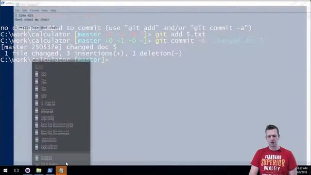How to go back in history using Git Checkout and Git Revert in Git Shell Terminal смотреть онлайн