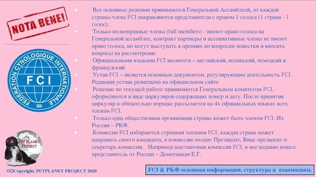Выгузов Игорь. Вводная лекция. FCI и РКФ