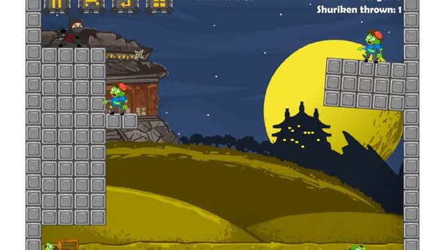 Обзор Игры: Ниндзя против зомби (Ninja Vs Zombies) alawar games 2020 смотреть онлайн