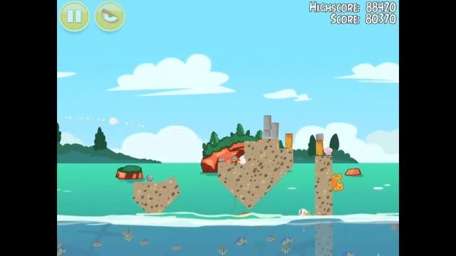 Angry Birds Seasons Piglantis 2-5 Walkthrough 3-Star смотреть онлайн