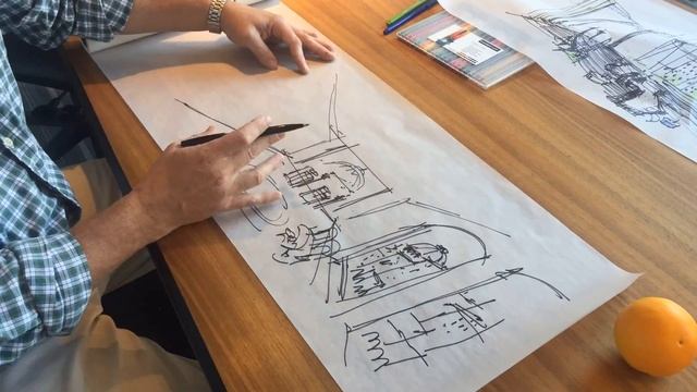 Public Space - Quick Fire Sketch смотреть онлайн