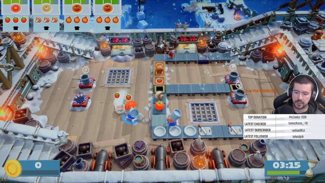 Overcooked! AYCE Pt1 [PS5] I like a good buffet 4K60FPS смотреть онлайн