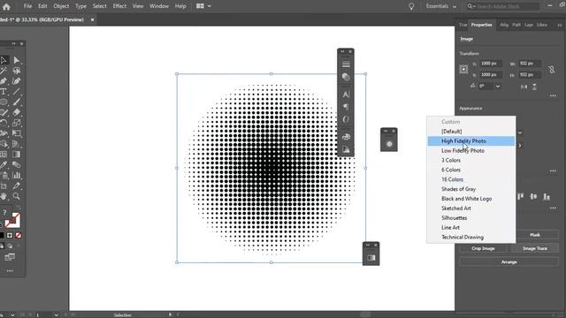 Easy Color halftone Create in illustrator смотреть онлайн