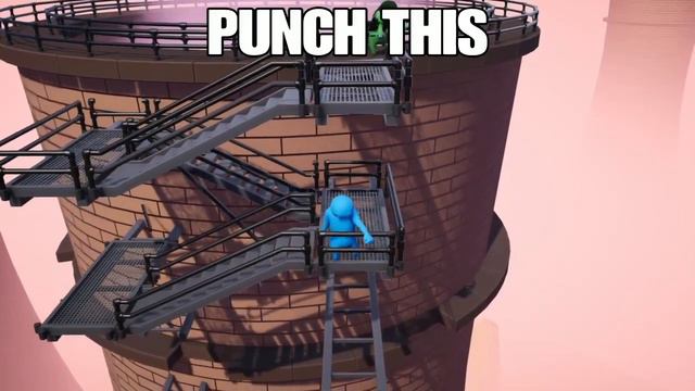 HOW TO GET STEP DOWN TROPHY ON GANG BEAST смотреть онлайн