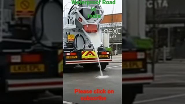 क्या India में Waterproof लड़के होने चाहिए /how To Make A Waterproof Road #waterproof #road Acsiden