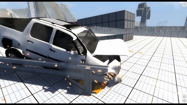 BeamNG.Drive Mod : Chevrolet Avalanche (Crash test) смотреть онлайн